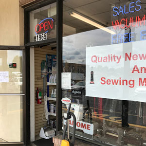 Storefront image of Ron's Sew & Vac