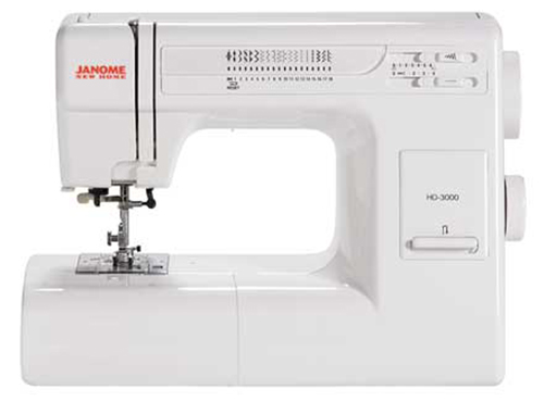 A Picture of a Janome HD-3000 Sewing Machine